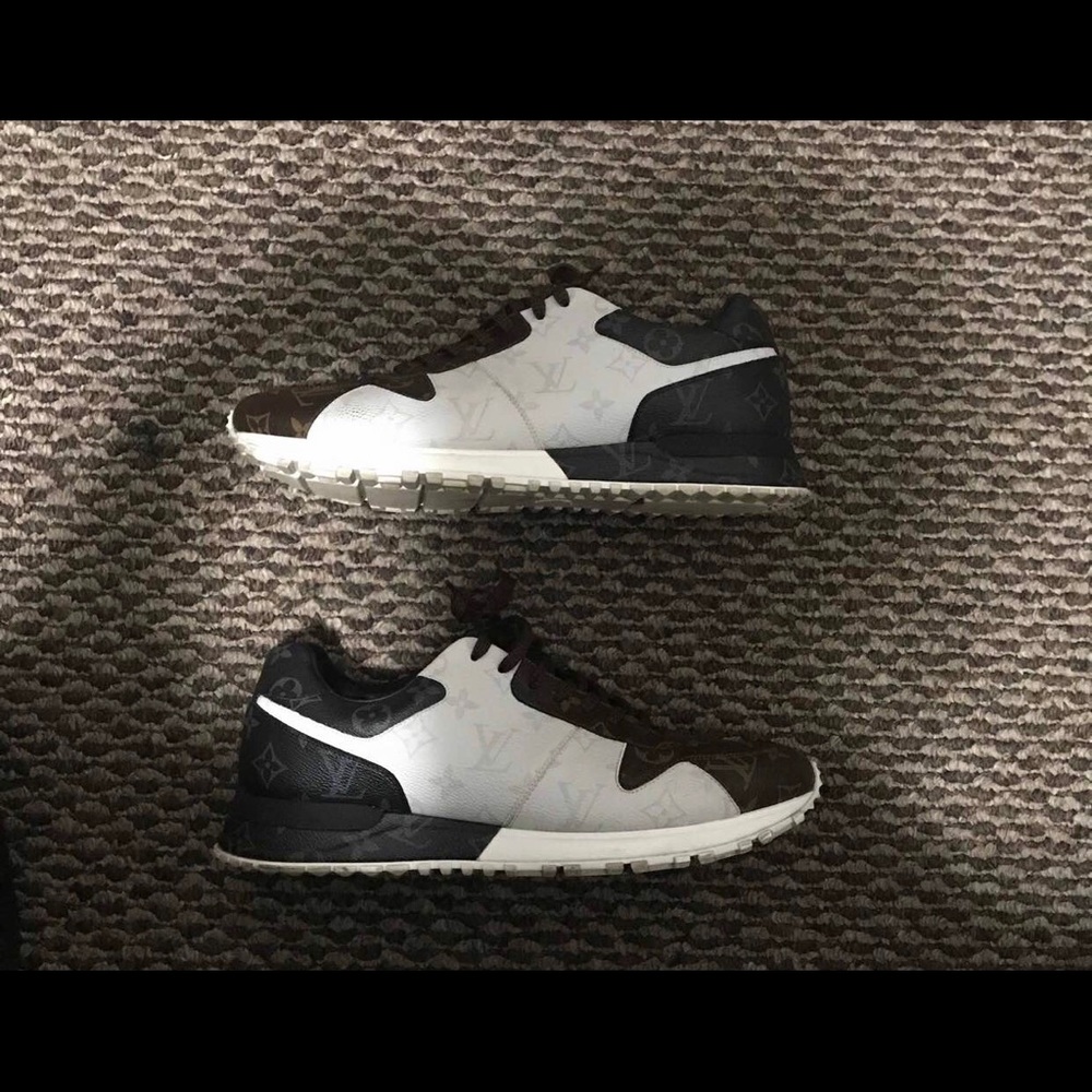 Louis Vuitton tri-color shoes